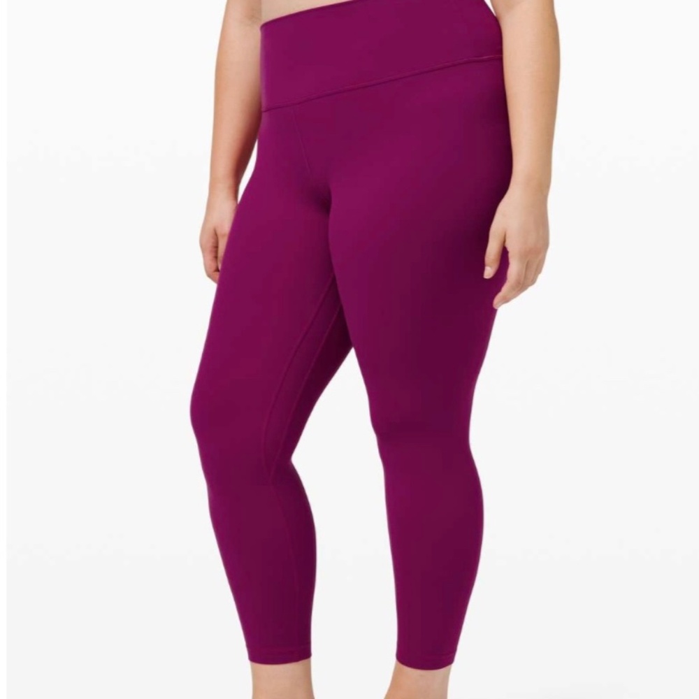 Lululemon Align Pant II 25" Deep Fuschia